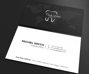 Business Card Design by Guruje for San Diego Dental Studio | Design: #15396252