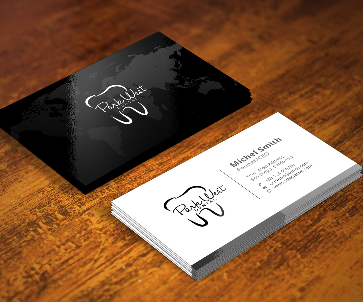 Business Card Design by Guruje for San Diego Dental Studio | Design #15396254