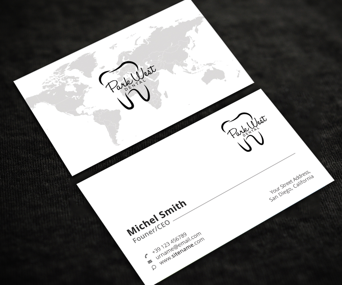 Business Card Design by Guruje for San Diego Dental Studio | Design #15396255