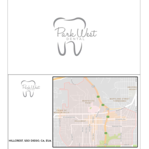 Visitenkarten-Design von CaianteMachado für San Diego Dental Studio | Design: #15448898