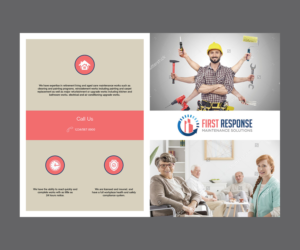 Design de Brochure par pinterferenc86 pour first response maintenance solutions | Design : #15510837