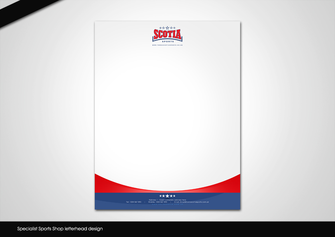 modern letterhead designs
