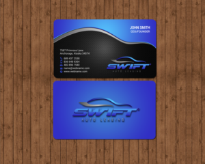 Business card design for auto leasing business | Business Card Design by chandrayaan.creative