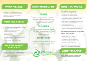 Flyer Design by Darsis for Lifestyle Connections Association Inc. | Design: #15445357