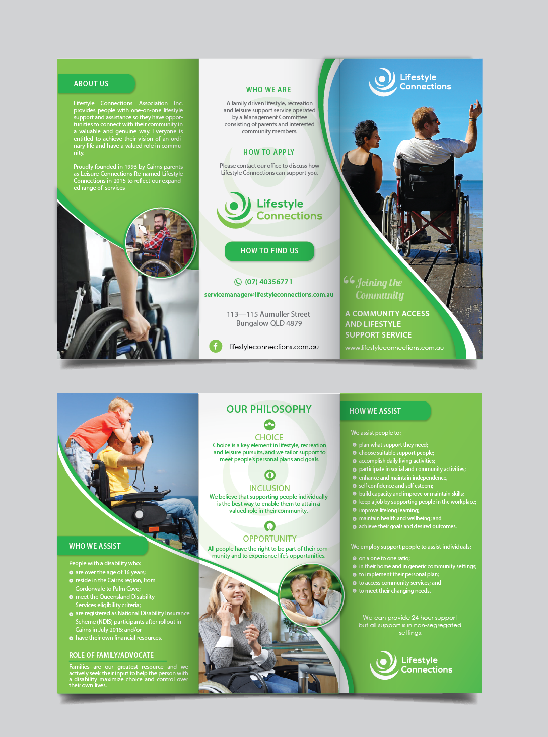 Flyer Design by alex989 for Lifestyle Connections Association Inc. | Design #15464776