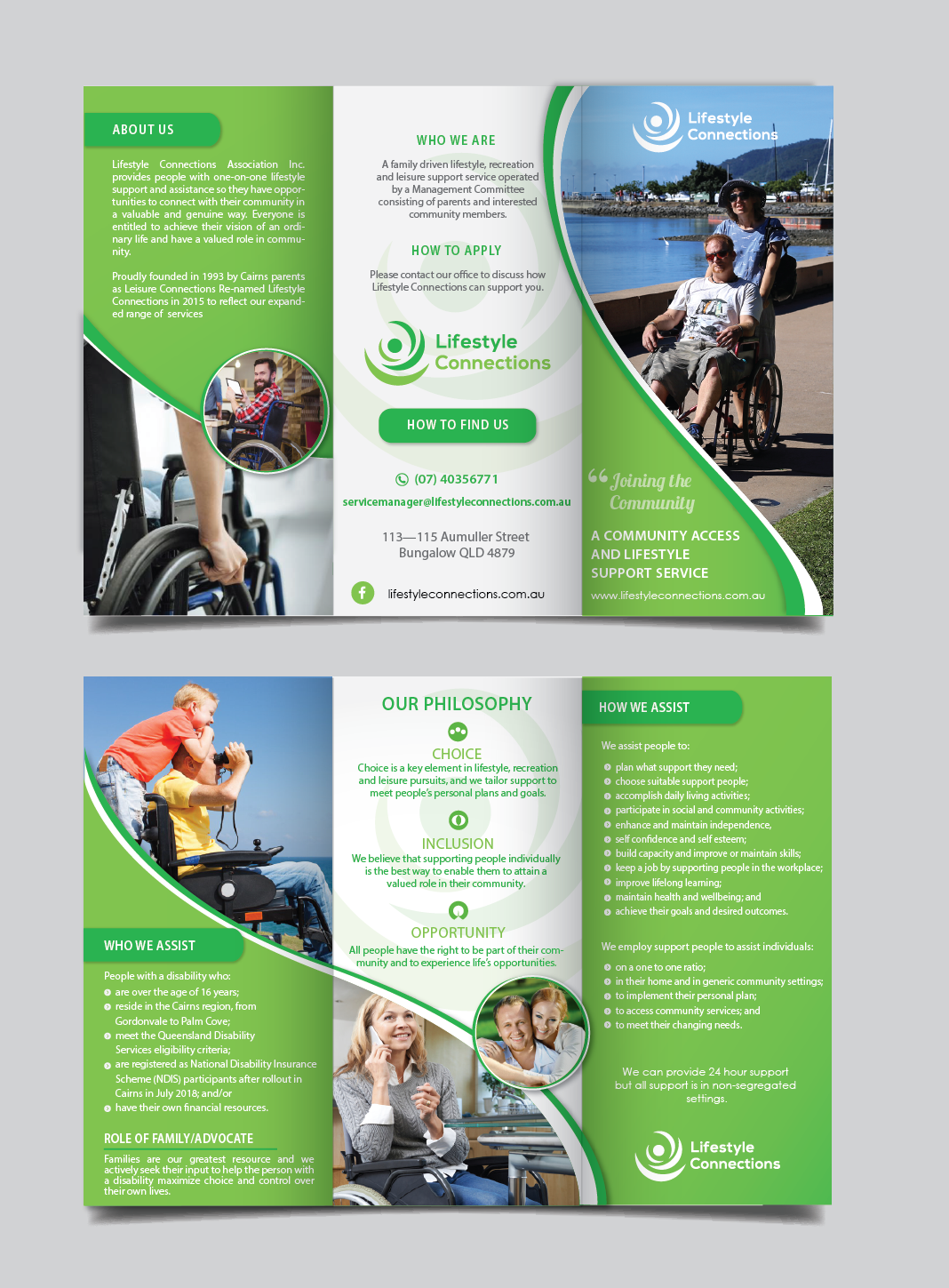 Flyer Design by alex989 for Lifestyle Connections Association Inc. | Design #15464777