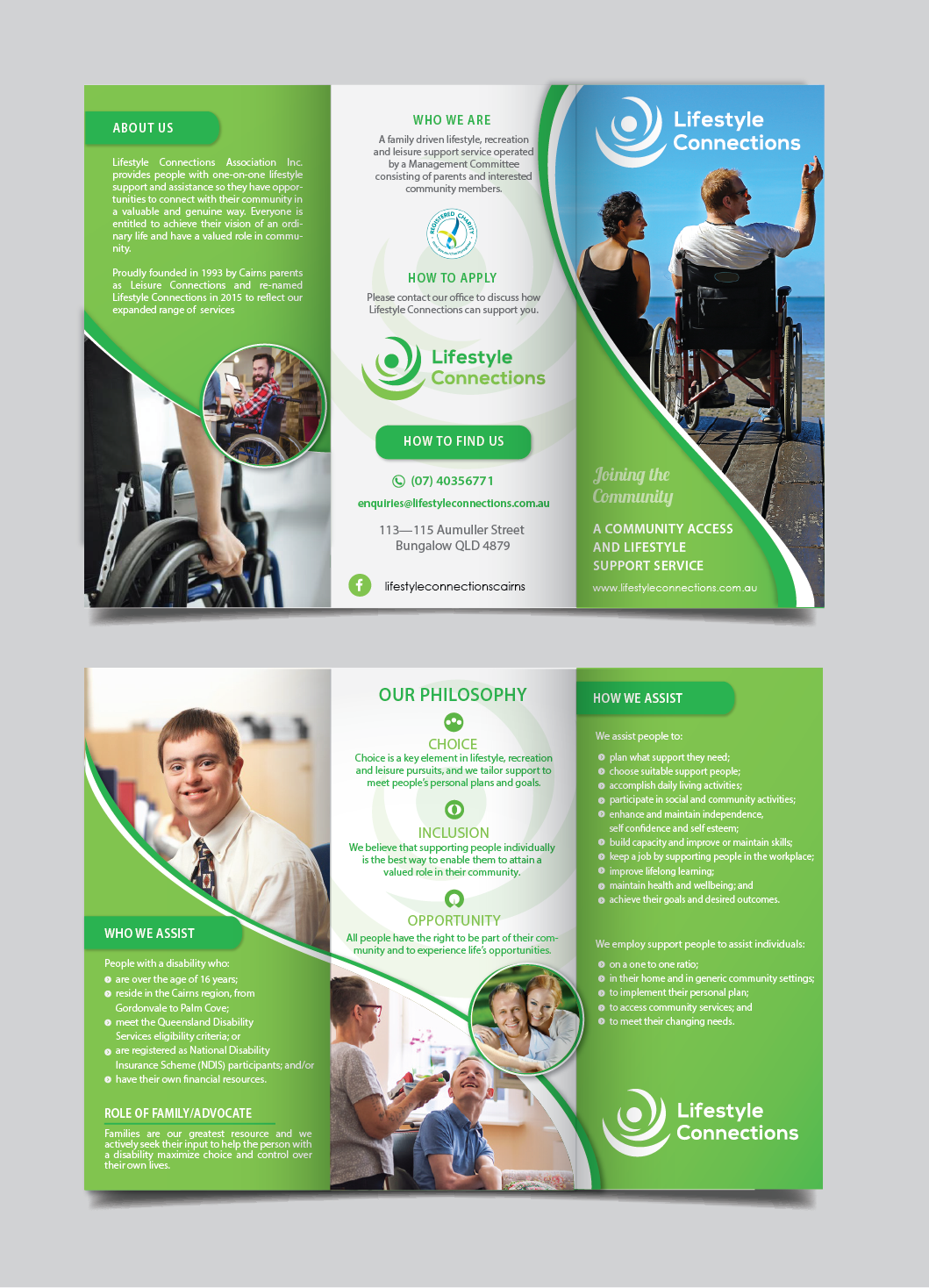 Flyer Design by alex989 for Lifestyle Connections Association Inc. | Design #15491826