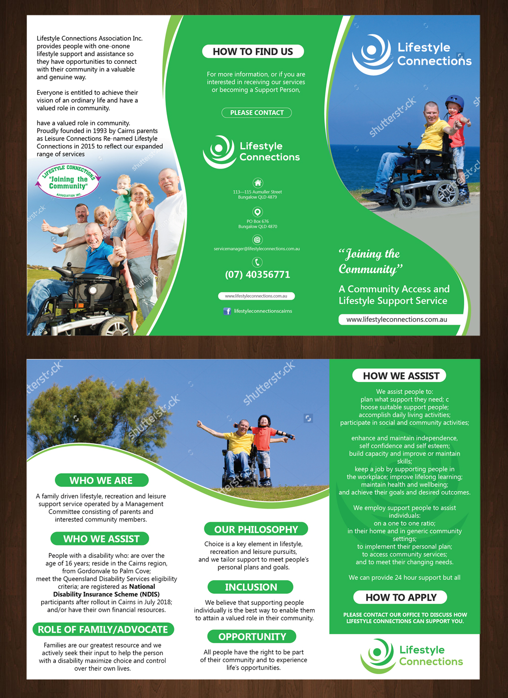 Diseño de Flyer por nyky para Lifestyle Connections Association Inc. | Diseño #15459558