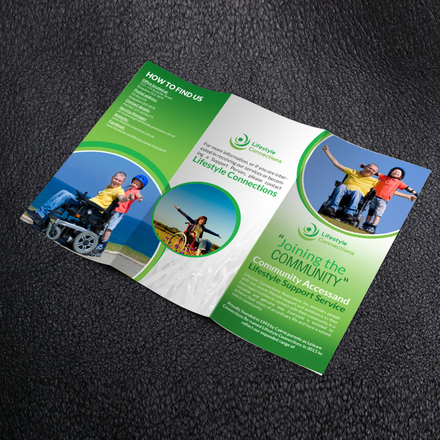 Flyer Design by creative.bugs for Lifestyle Connections Association Inc. | Design #15417161