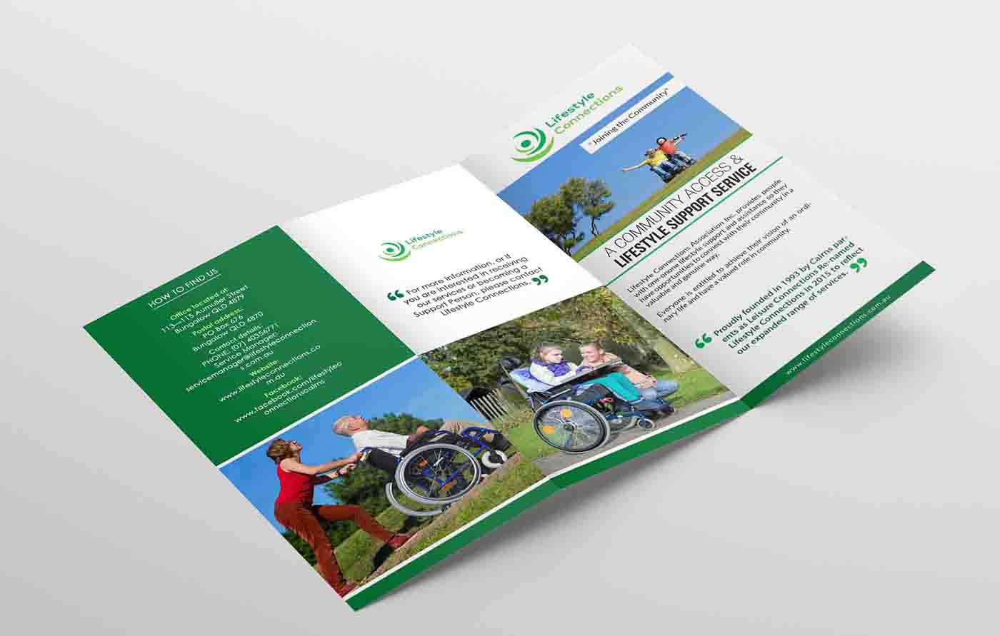 Flyer Design by creative.bugs for Lifestyle Connections Association Inc. | Design #15417453