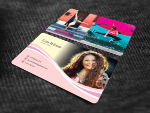 Liza Active Fitness Coaching Project  | Business Card Design by Sandaruwan