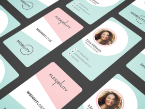 Liza Active Fitness Coaching Project  | Business Card Design by JK18