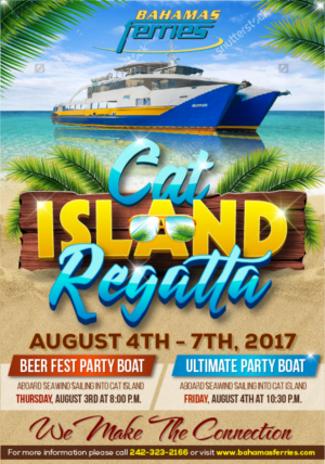Beach Party / Party Boat Flyer | Flyer-Design von pecgi