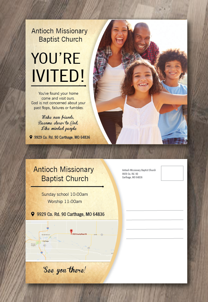 Postcard Design by alex989 for this project | Design #15416722