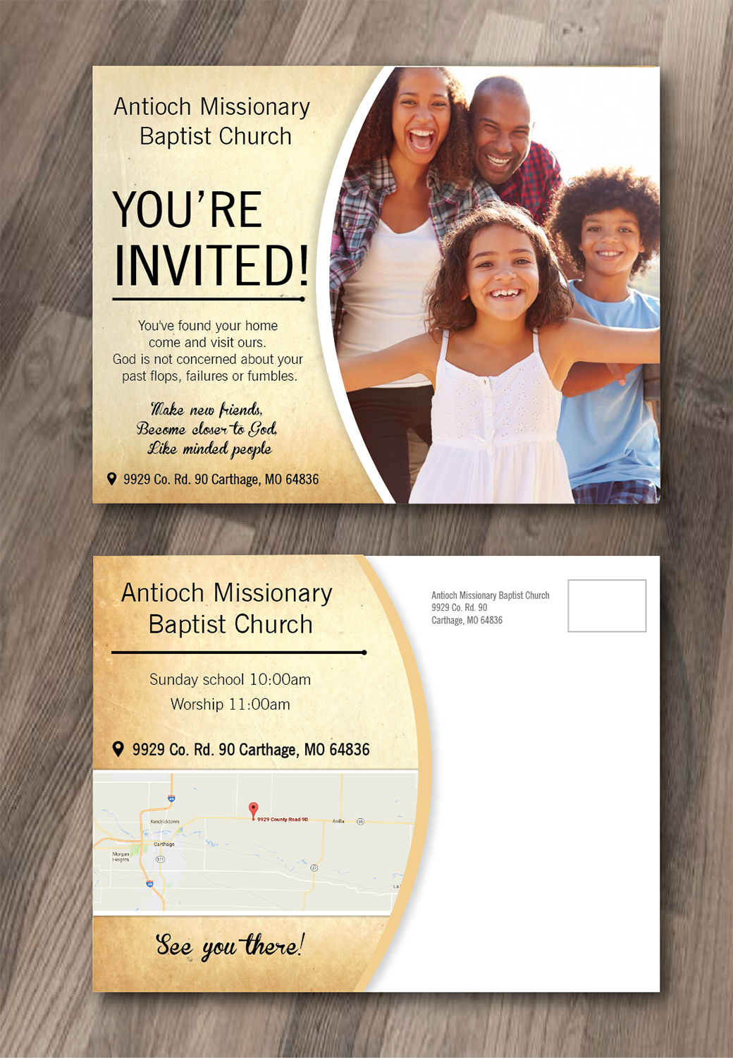 Postcard Design by alex989 for this project | Design #15420659