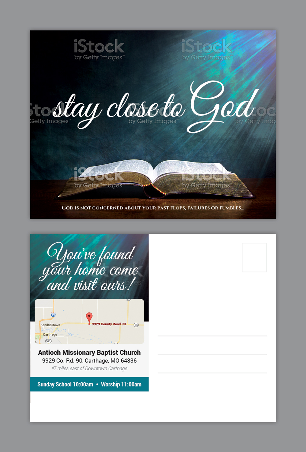 Postcard Design by MIND for this project | Design #15420105