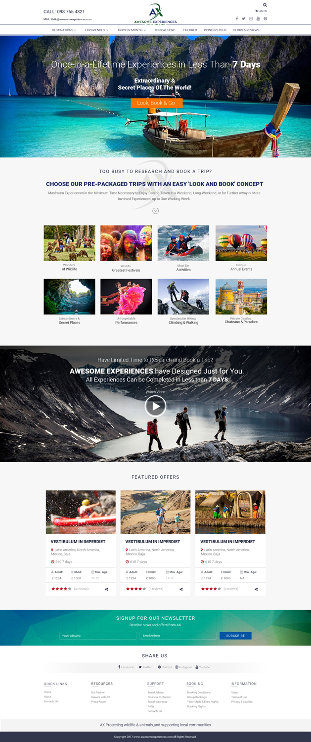 Web Design by Chikki for this project | Design #15500101