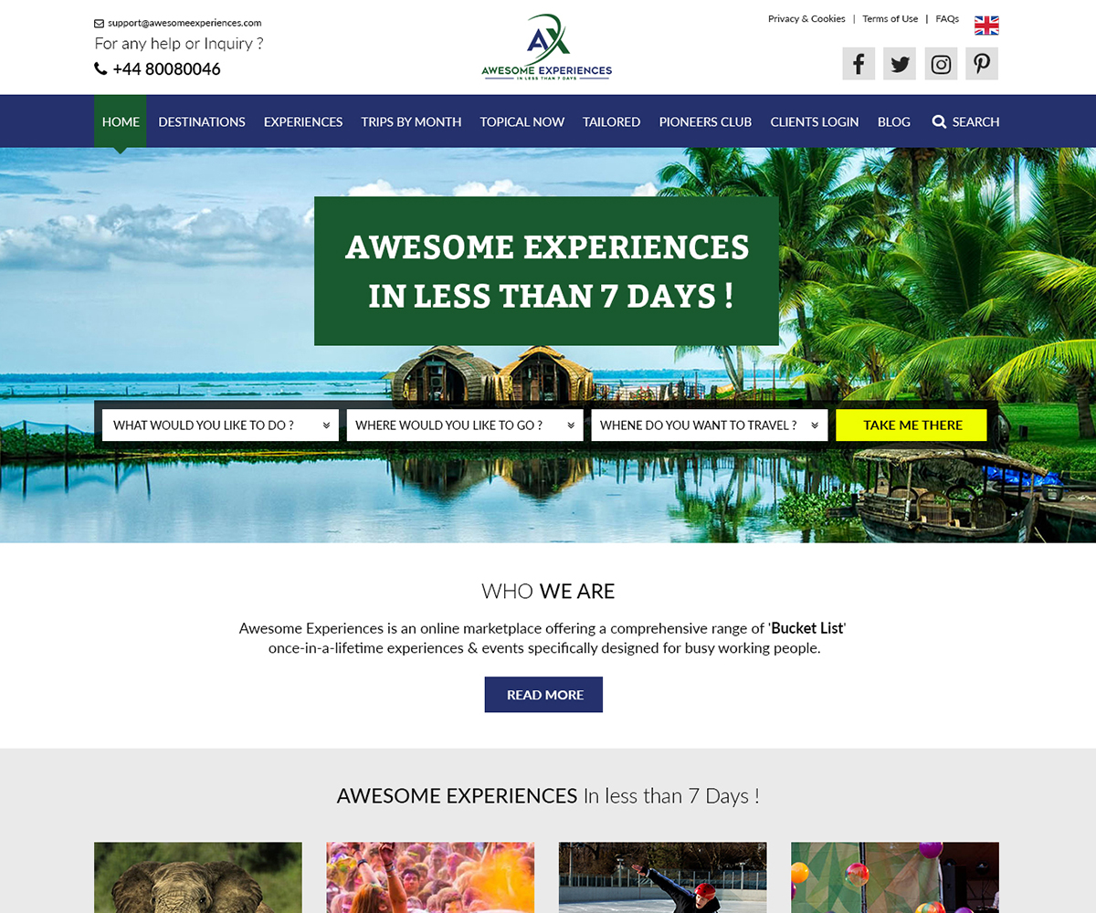 Diseño Web por Chintan Patel para este proyecto | Diseño #15497332
