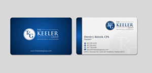 Design de Carte de Visite par INDIAN_Ashok pour The Keeler Group | Design : #15497104
