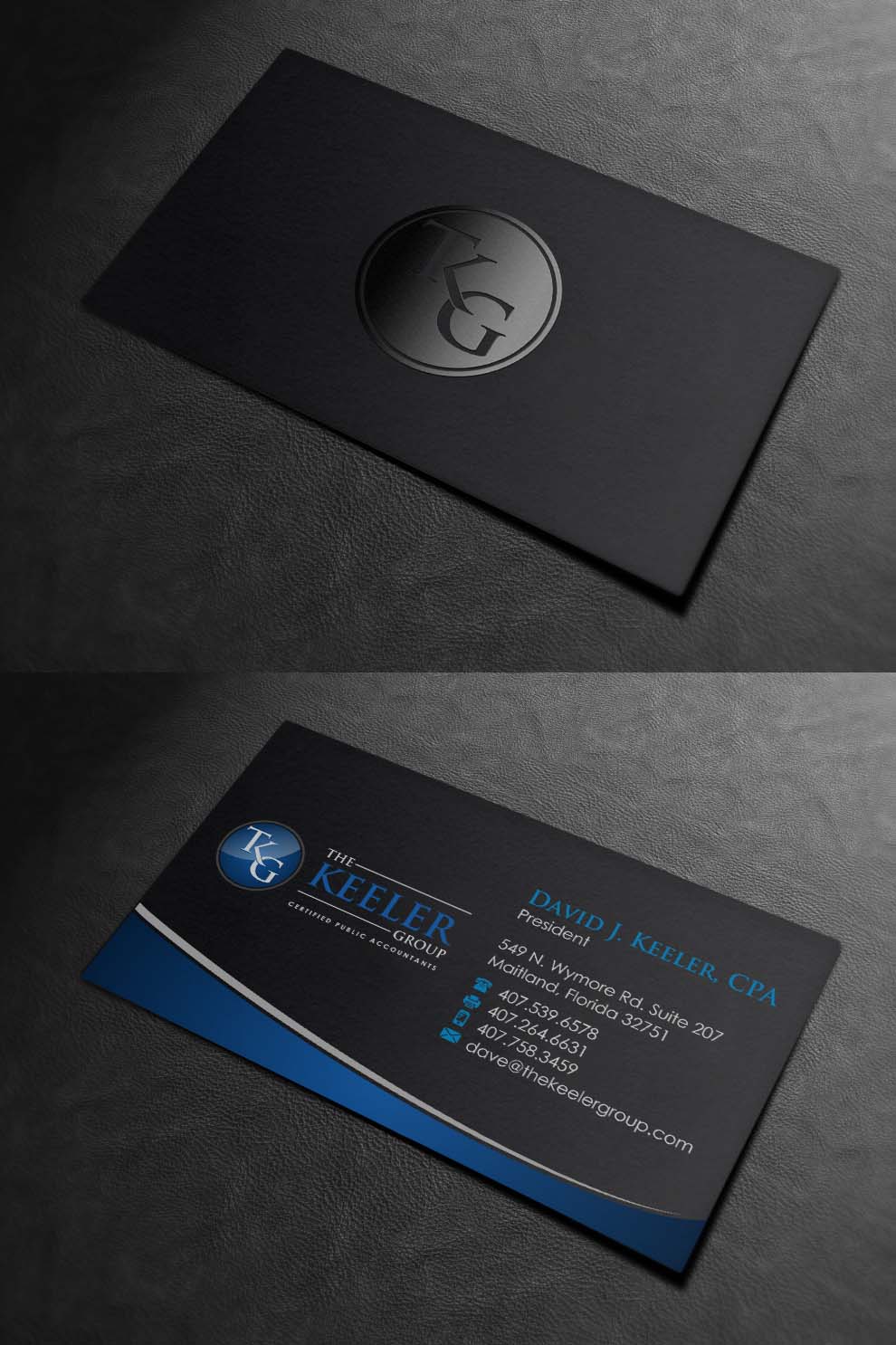 Design de Carte de Visite par INDIAN_Ashok pour The Keeler Group | Design #15497111