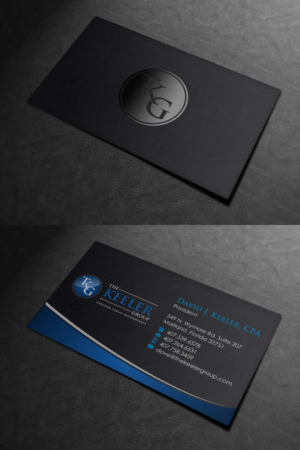 Design de Carte de Visite par INDIAN_Ashok pour The Keeler Group | Design : #15497111