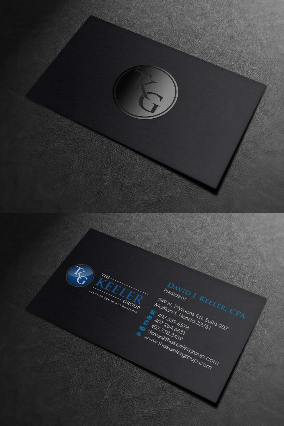 Design de Carte de Visite par INDIAN_Ashok pour The Keeler Group | Design #15497126