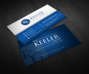 Visitenkarten-Design von Pointless Pixels India für The Keeler Group | Design: #15411260