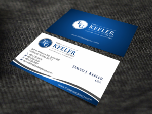Business Card Design by SKYdesign for The Keeler Group | Design: #15418366
