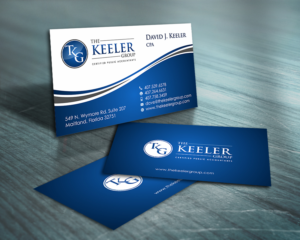 Business Card Design by SKYdesign for The Keeler Group | Design: #15418368