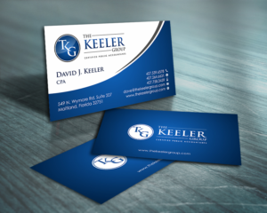Business Card Design by SKYdesign for The Keeler Group | Design: #15418370