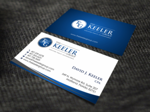 Business Card Design by SKYdesign for The Keeler Group | Design: #15418378