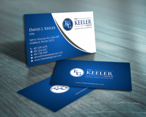 Business Card Design by SKYdesign for The Keeler Group | Design: #15419646