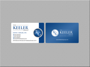 Design de Carte de Visite par Creations Box 2015 pour The Keeler Group | Design : #15419498