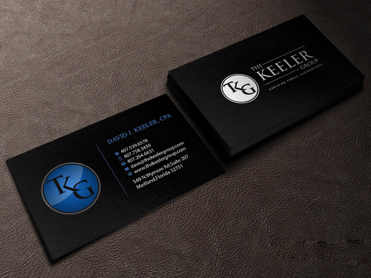 Business Card Design by Creations Box 2015 for The Keeler Group | Design #15419505