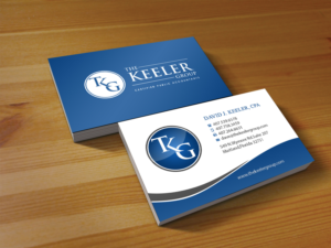 Design de Carte de Visite par Creations Box 2015 pour The Keeler Group | Design : #15419506