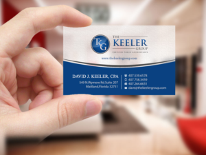 Design de Carte de Visite par Creations Box 2015 pour The Keeler Group | Design : #15419597