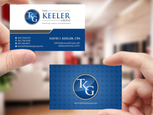 Design de Carte de Visite par Creations Box 2015 pour The Keeler Group | Design : #15419601