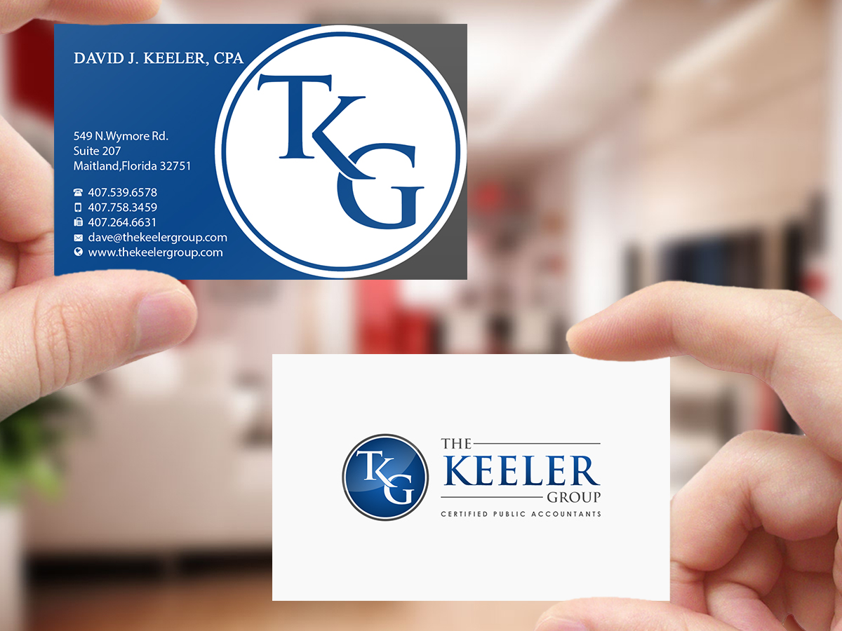 Visitenkarten-Design von Creations Box 2015 für The Keeler Group | Design #15419602