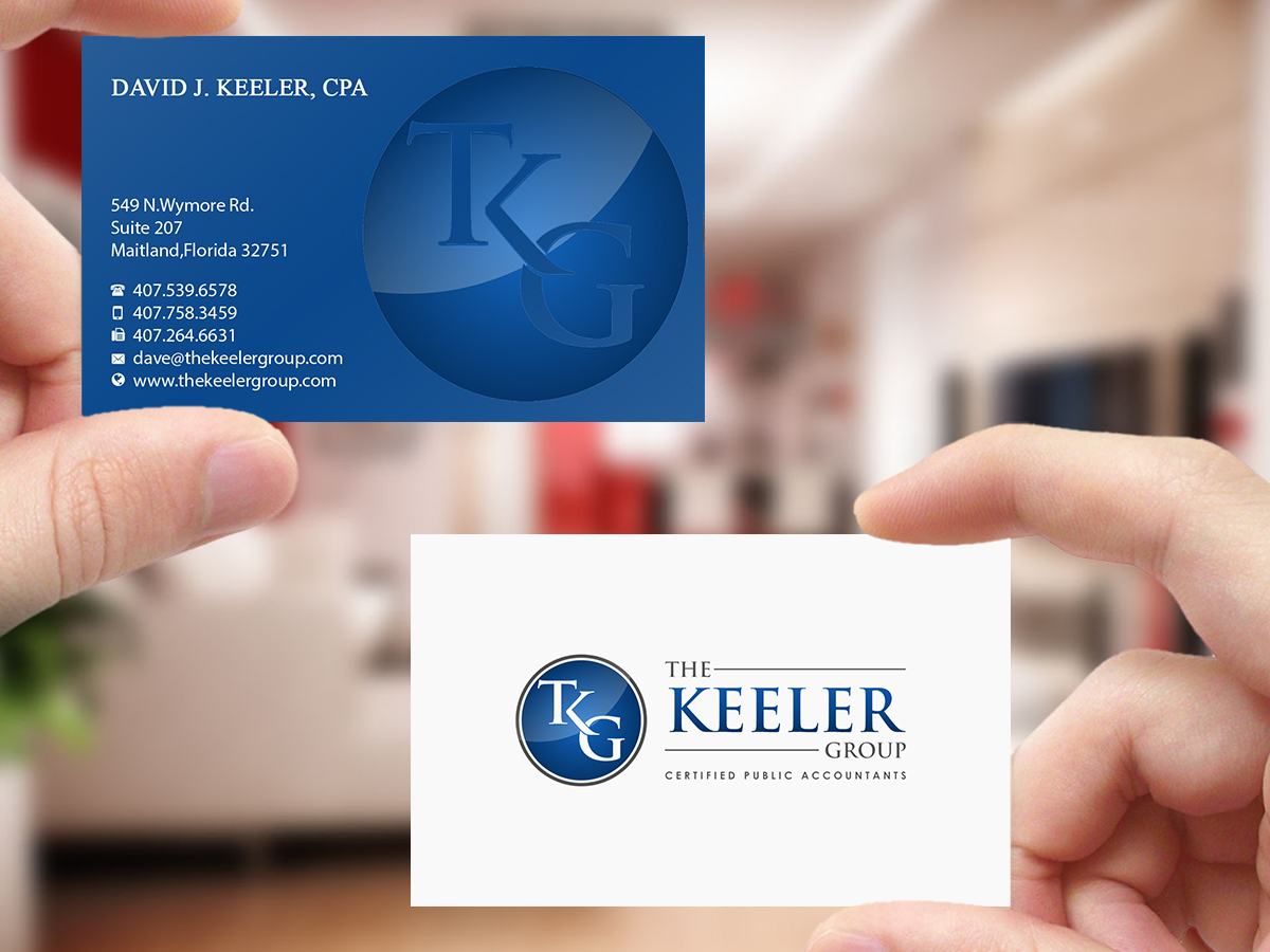 Design de Carte de Visite par Creations Box 2015 pour The Keeler Group | Design #15419604