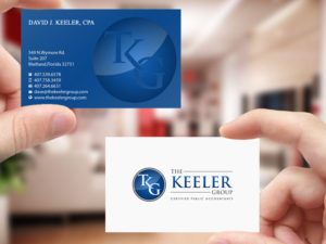 Design de Carte de Visite par Creations Box 2015 pour The Keeler Group | Design : #15419604