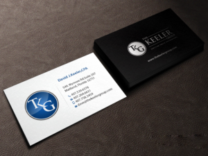 Design de Carte de Visite par Creations Box 2015 pour The Keeler Group | Design : #15461217