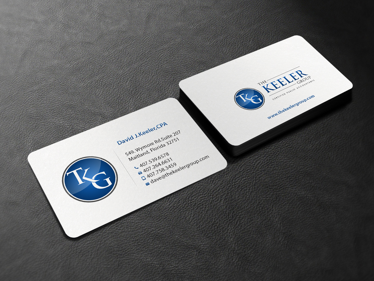Visitenkarten-Design von Creations Box 2015 für The Keeler Group | Design #15461218