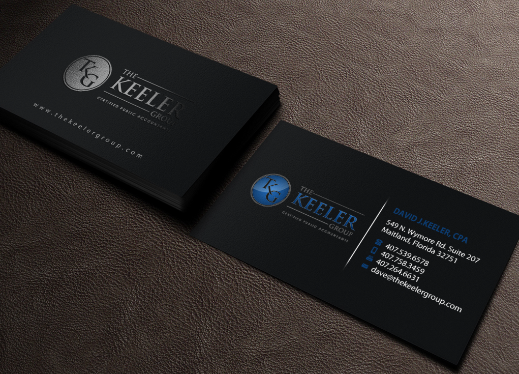 Business Card Design by Brand aid for The Keeler Group | Design #15416188
