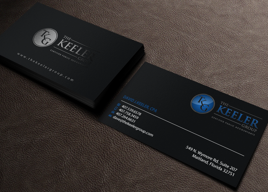 Diseño de Tarjeta de Presentación por Brand aid para The Keeler Group | Diseño #15416200