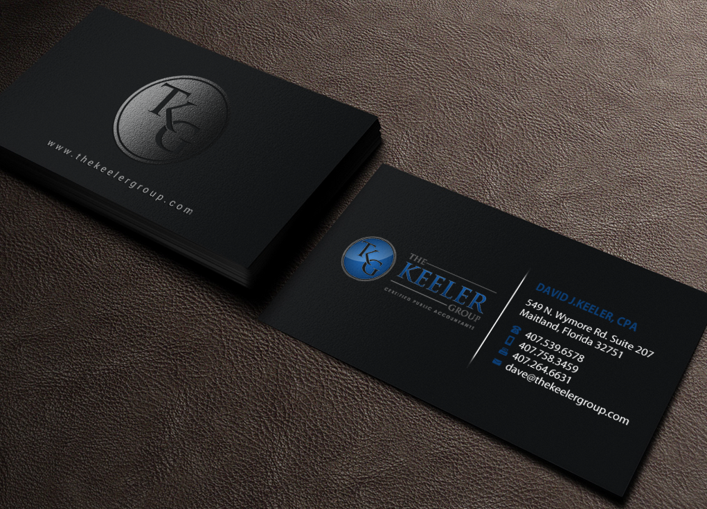 Diseño de Tarjeta de Presentación por Brand aid para The Keeler Group | Diseño #15416202