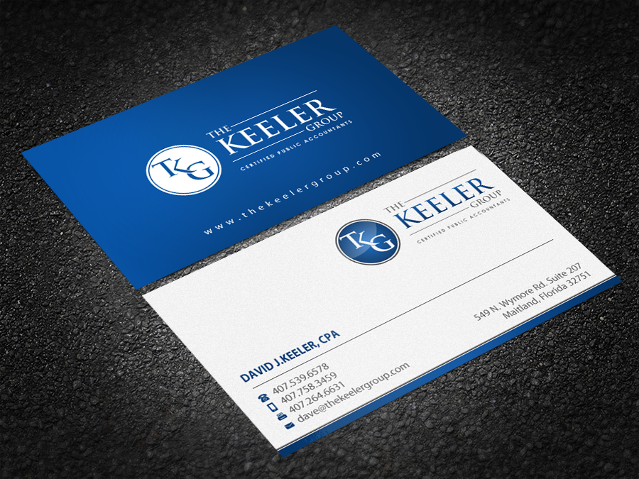 Diseño de Tarjeta de Presentación por Brand aid para The Keeler Group | Diseño #15416385