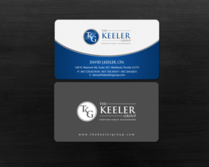 Business Card Design by Brand aid for The Keeler Group | Design: #15416394