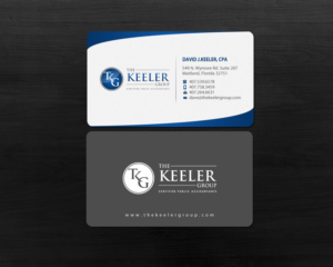 Business Card Design by Brand aid for The Keeler Group | Design: #15416398