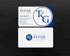 Business Card Design by Brand aid for The Keeler Group | Design: #15416399