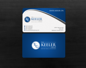 Visitenkarten-Design von Brand aid für The Keeler Group | Design: #15416401